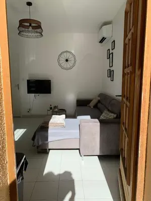 Télévision ou salle de divertissement dans l'établissement Appartement en centre ville
