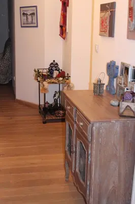 Cuisine ou kitchenette dans l'établissement Appartement Vezzani Centre Corse