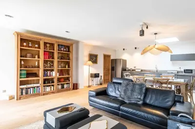 Coin salon dans l'établissement casa di santa
