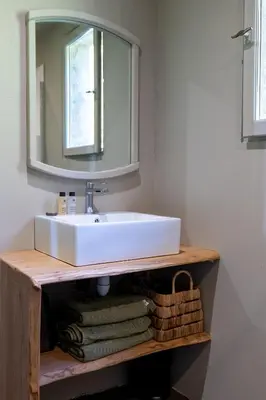 Plan de l'établissement A Casa di U Scogliu Maison les pieds dans l eau Cap Corse