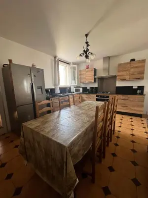 Cuisine ou kitchenette dans l'établissement Villa Santa Rita