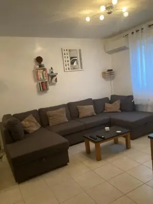 Coin salon dans l'établissement Villa bord de mer,3 chambres, piscine chauffée, climatisée