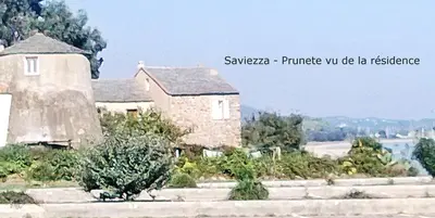 Paysage naturel près de la villa