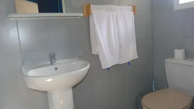 Salle de bains dans l'établissement In Tavignanu