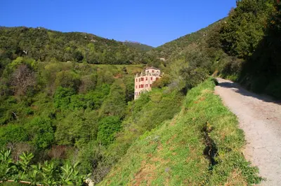 Paysage naturel près de la maison de vacances