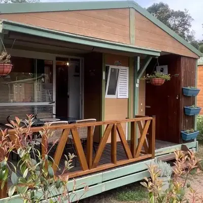 Chalet climatisé en Haute-Corse 500m plage - camping Marina di Sorbo