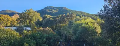 Paysage naturel près de la villa