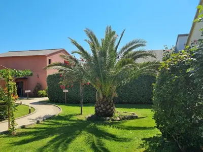 Jardin de l'établissement Appartement confort et équipé proche de la plage