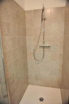 Salle de bains dans l'établissement Appartement Lido de la Marana