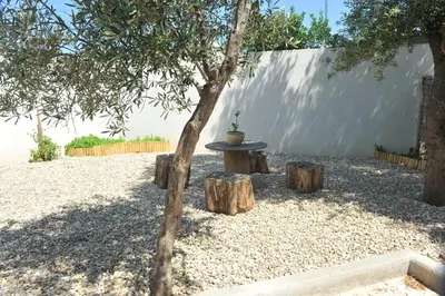 Jardin de l'établissement Appartement Lido de la Marana