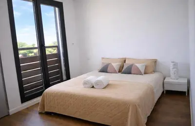 Un ou plusieurs lits dans un hébergement de l'établissement Villa du Cap
