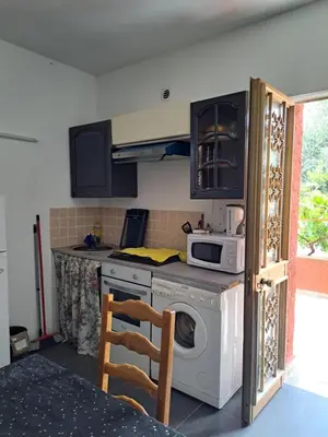 Cuisine ou kitchenette dans l'établissement Appartements Luccisano