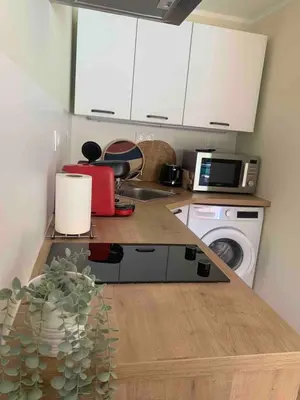 Cuisine ou kitchenette dans l'établissement A Casetta Di Oletta