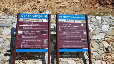 Certificat, récompense, panneau ou autre document affiché dans l'établissement Location cap corse
