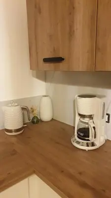 Cuisine ou kitchenette dans l'établissement Villa Lina 6 pers plages et rivières