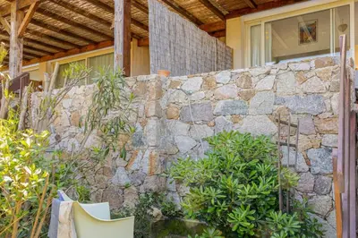 Jardin de l'établissement Casa Libecciu