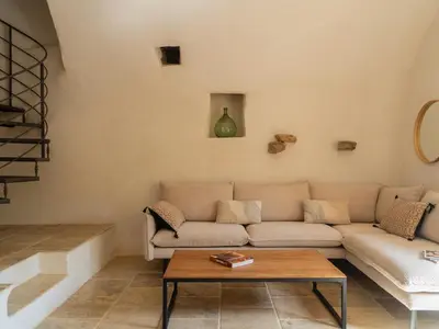 Plan de l'établissement Maison de campagne proche mer avec piscine