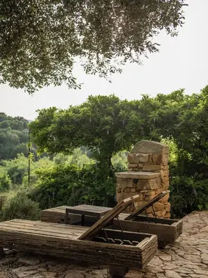 Plan de l'établissement Maison de campagne proche mer avec piscine