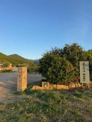 Paysage naturel près de le camping