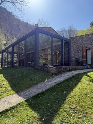 Paysage naturel près de l'auberge