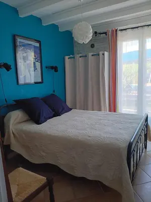 Un ou plusieurs lits dans un hébergement de l'établissement Corse-San Giuliano-maison- 2 mn de la plage