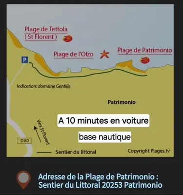 Plan de l'établissement Funtanella II