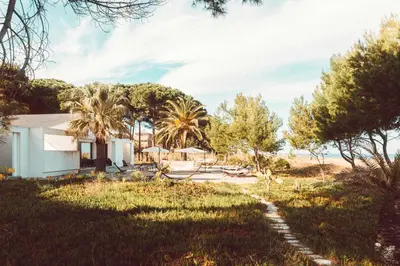 Paysage naturel près de la maison de vacances