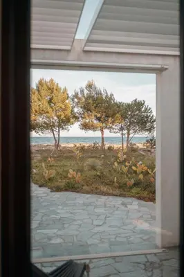 Paysage naturel près de la maison de vacances