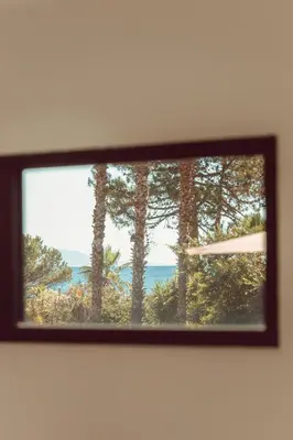 Paysage naturel près de la maison de vacances