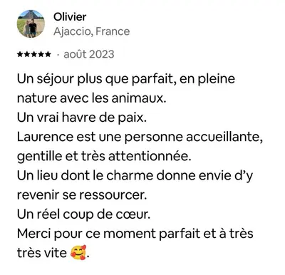 Plan de l'établissement Le nid des crinières vagabondes