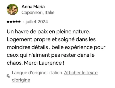 Plan de l'établissement Le nid des crinières vagabondes