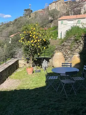 Vue générale sur la montagne ou vue sur la montagne depuis l'appartement