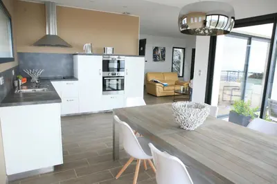 Cuisine ou kitchenette dans l'établissement Villa Petrera