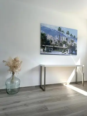 Télévision ou salle de divertissement dans l'établissement Villa neuve avec piscine 3 chambres 140 m2