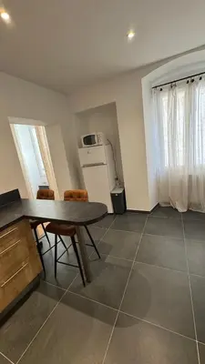 Cuisine ou kitchenette dans l'établissement ALG appartement