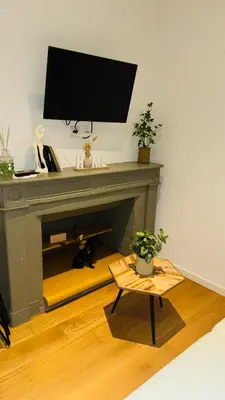 Télévision ou salle de divertissement dans l'établissement ALG appartement