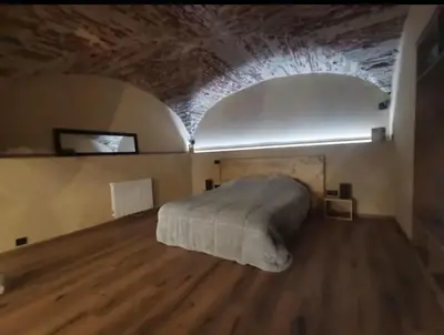 Un ou plusieurs lits dans un hébergement de l'établissement Appartement centre ville bastia