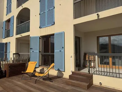 Balcon ou terrasse dans l'établissement Armonia - Appartement en centre-ville