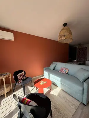 Coin salon dans l'établissement Armonia - Appartement en centre-ville
