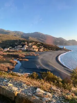 Paysage naturel près de la maison de vacances