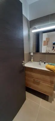 Salle de bains dans l'établissement Chez bigoudy