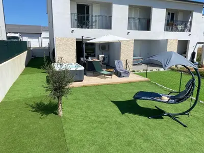 Jardin de l'établissement Casa linsia