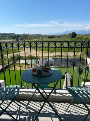 Balcon ou terrasse dans l'établissement Casa linsia