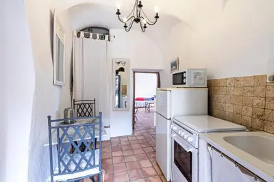 Cuisine ou kitchenette dans l'établissement U Fragnu - A 10min de LIle-Rousse
