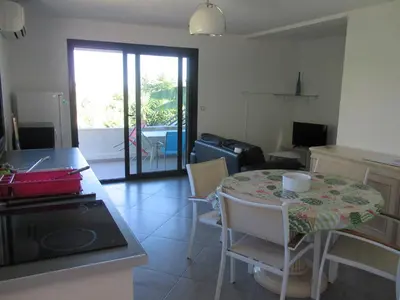 Coin salon dans l'établissement Casa fiurita bastia