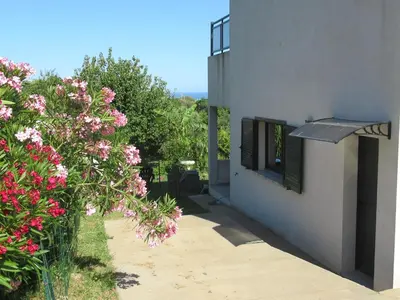 Jardin de l'établissement Casa fiurita bastia