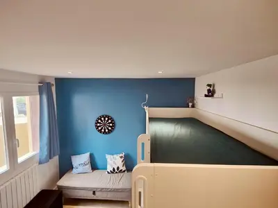 Plan de l'établissement Appartement F4 avec jardin à deux pas de la mer