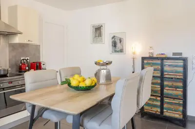 Cuisine ou kitchenette dans l'établissement Casa Verde