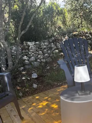 Jardin de l'établissement Camping Mercone