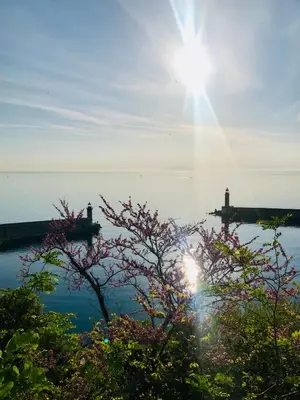 Paysage naturel près de le séjour chez l'habitant